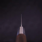 Nakiri Silver Steel #3 Walnussholz Griff 165mm-[Musashi]-[Japan-Küchenmesser]