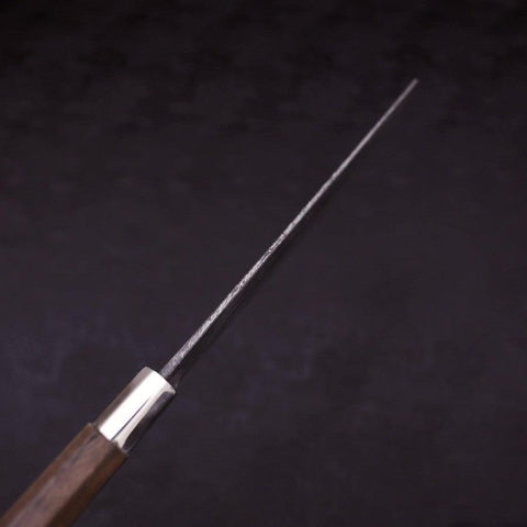 Nakiri Silver Steel #3 Walnussholz Griff 165mm-[Musashi]-[Japan-Küchenmesser]