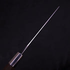 Nakiri Silver Steel #3 Walnussholz Griff 165mm-[Musashi]-[Japan-Küchenmesser]