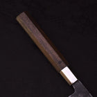 Nakiri Silver Steel #3 Walnussholz Griff 165mm-[Musashi]-[Japan-Küchenmesser]