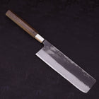 Nakiri Silver Steel #3 Walnussholz Griff 165mm-[Musashi]-[Japan-Küchenmesser]