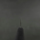 Nakiri VG-1 Damast Schwarzer Westlicher Griff 165mm-[Musashi]-[Japan-Küchenmesser]