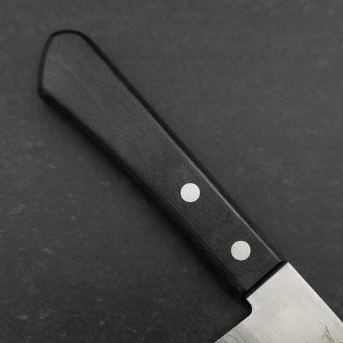 Nakiri VG-1 Damast Schwarzer Westlicher Griff 165mm-[Musashi]-[Japan-Küchenmesser]