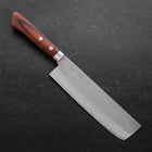 Nakiri VG-1 Nashiji Westlicher Mahagoni Griff 165mm-[Musashi]-[Japan-Küchenmesser]