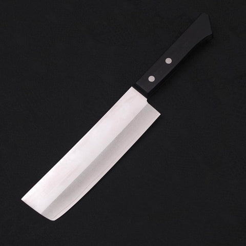 Nakiri VG-1 Poliert Schwarz Westlicher Griff 160mm-[Musashi]-[Japan-Küchenmesser]
