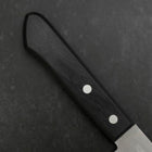 Nakiri VG-1 Poliert Schwarzer Westlicher Griff 160mm-[Musashi]-[Japan-Küchenmesser]
