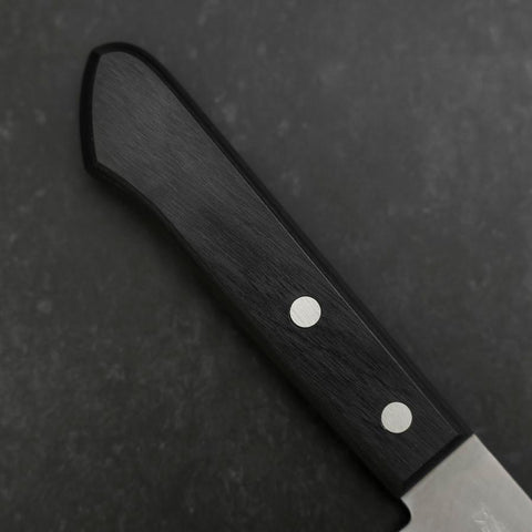 Nakiri VG-1 Poliert Schwarzer Westlicher Griff 160mm-[Musashi]-[Japan-Küchenmesser]