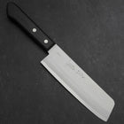 Nakiri VG-1 Poliert Schwarzer Westlicher Griff 160mm-[Musashi]-[Japan-Küchenmesser]