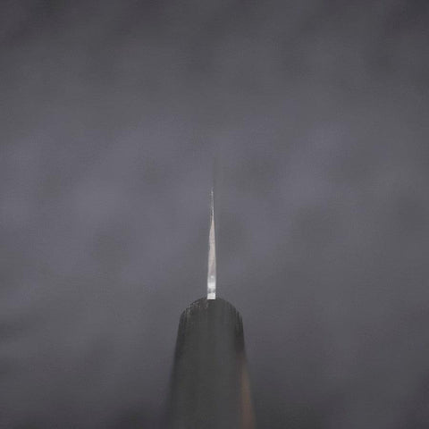 Nakiri VG-1 Poliert Westlicher Griff in Schwarz 165mm-[Musashi]-[Japan-Küchenmesser]