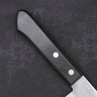 Nakiri VG-1 Poliert Westlicher Griff in Schwarz 165mm-[Musashi]-[Japan-Küchenmesser]