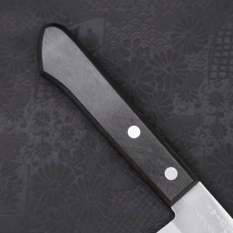 Nakiri VG-1 Poliert Westlicher Griff in Schwarz 165mm-[Musashi]-[Japan-Küchenmesser]