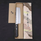 Nakiri VG-1 Poliert Westlicher Griff in Schwarz 165mm-[Musashi]-[Japan-Küchenmesser]