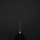 Nakiri VG-1 Poliert Schwarzer Westlicher Griff 165mm (Tsuba-nashi)-[Musashi]-[Japan-Küchenmesser]