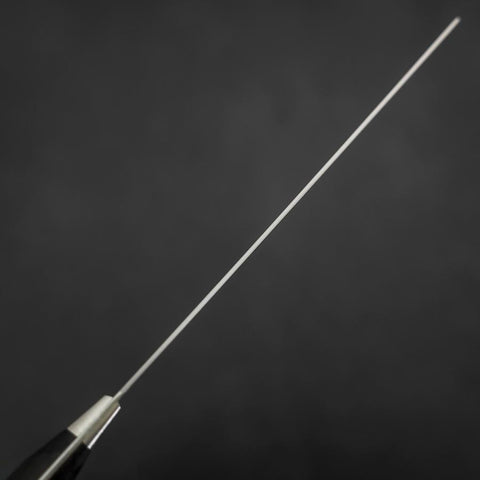 Nakiri VG-1 Poliert Schwarzer Westlicher Griff 170mm-[Musashi]-[Japan-Küchenmesser]