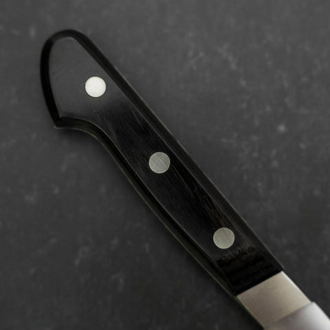 Nakiri VG-1 Poliert Schwarzer Westlicher Griff 170mm-[Musashi]-[Japan-Küchenmesser]