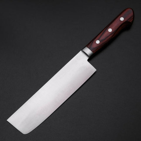 Nakiri VG-1 Poliert Westlicher Griff 165mm-[Musashi]-[Japan-Küchenmesser]