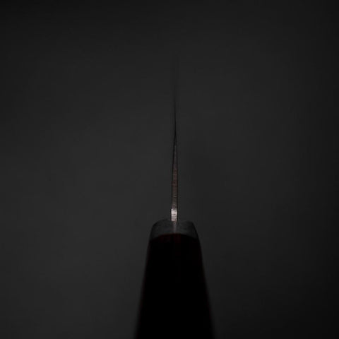 Nakiri VG-1 Poliert Westlicher Griff 165mm-[Musashi]-[Japan-Küchenmesser]