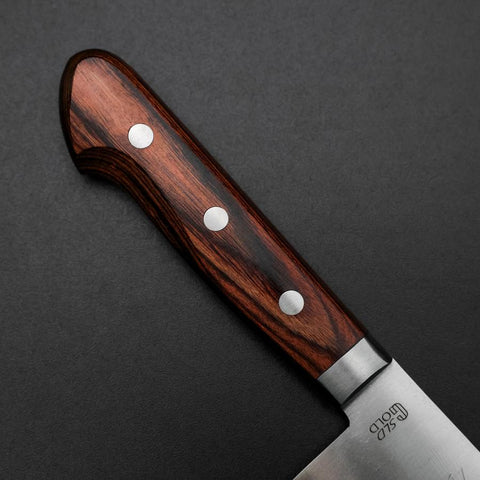 Nakiri VG-1 Poliert Westlicher Griff 165mm-[Musashi]-[Japan-Küchenmesser]
