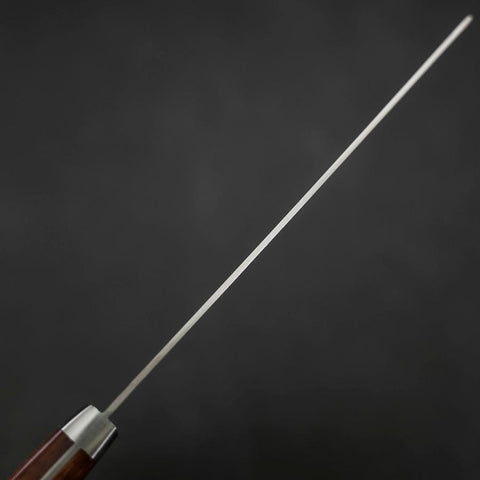 Nakiri VG-1 Poliert Westlicher Mahagoni Griff 165mm-[Musashi]-[Japan-Küchenmesser]