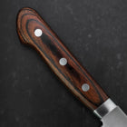 Nakiri VG-1 Poliert Westlicher Mahagoni Griff 165mm-[Musashi]-[Japan-Küchenmesser]