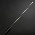 Nakiri VG-1 Poliert Westlicher Schwarzer Griff 160mm-[Musashi]-[Japan-Küchenmesser]