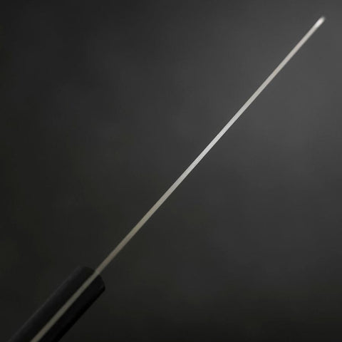 Nakiri VG-1 Poliert Westlicher Schwarzer Griff 160mm-[Musashi]-[Japan-Küchenmesser]