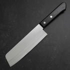 Nakiri VG-1 Poliert Westlicher Schwarzer Griff 160mm (Tsuba-nashi) Limitiert-[Musashi]-[Japan-Küchenmesser]