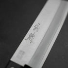 Nakiri VG-1 Poliert Westlicher Schwarzer Griff 160mm (Tsuba-nashi) Limitiert-[Musashi]-[Japan-Küchenmesser]
