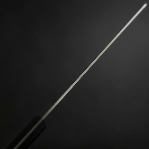 Nakiri VG-1 Poliert Westlicher Schwarzer Griff 160mm (Tsuba-nashi) Limitiert-[Musashi]-[Japan-Küchenmesser]