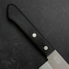 Nakiri VG-1 Poliert Westlicher Schwarzer Griff 160mm (Tsuba-nashi) Limitiert-[Musashi]-[Japan-Küchenmesser]
