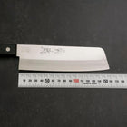 Nakiri VG-1 Poliert Westlicher Schwarzer Griff 160mm (Tsuba-nashi) Limitiert-[Musashi]-[Japan-Küchenmesser]