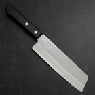 Nakiri VG-1 Poliert Westlicher Schwarzer Griff 160mm (Tsuba-nashi) Limitiert-[Musashi]-[Japan-Küchenmesser]