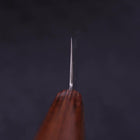 Nakiri VG-1 Tsuchime Western Mahogany Handle 165mm-[Musashi]-[Japanese-Kitchen-Knives]