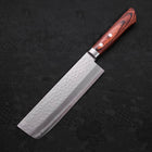 Nakiri VG-1 Tsuchime Westlicher Mahagoni Griff 165mm-[Musashi]-[Japan-Küchenmesser]