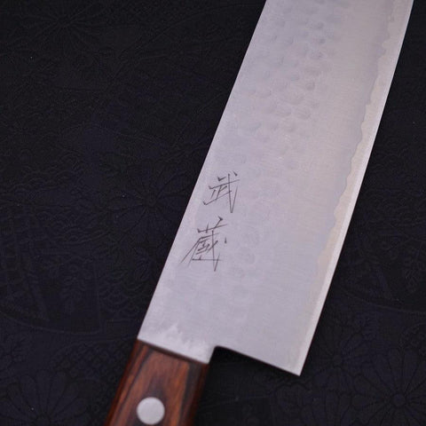 Nakiri VG-1 Tsuchime Westlicher Griff Mahagoni 165mm-[Musashi]-[Japan-Küchenmesser]