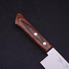 Nakiri VG-1 Tsuchime Westlicher Griff Mahagoni 165mm-[Musashi]-[Japan-Küchenmesser]