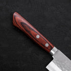 Nakiri VG-1 Tsuchime Westlicher Mahagoni Griff 165mm-[Musashi]-[Japan-Küchenmesser]