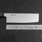 Nakiri VG-10 Damascus Gray Birch Handle 170mm (6.7”)-[Musashi]-[Japan-Küchenmesser]