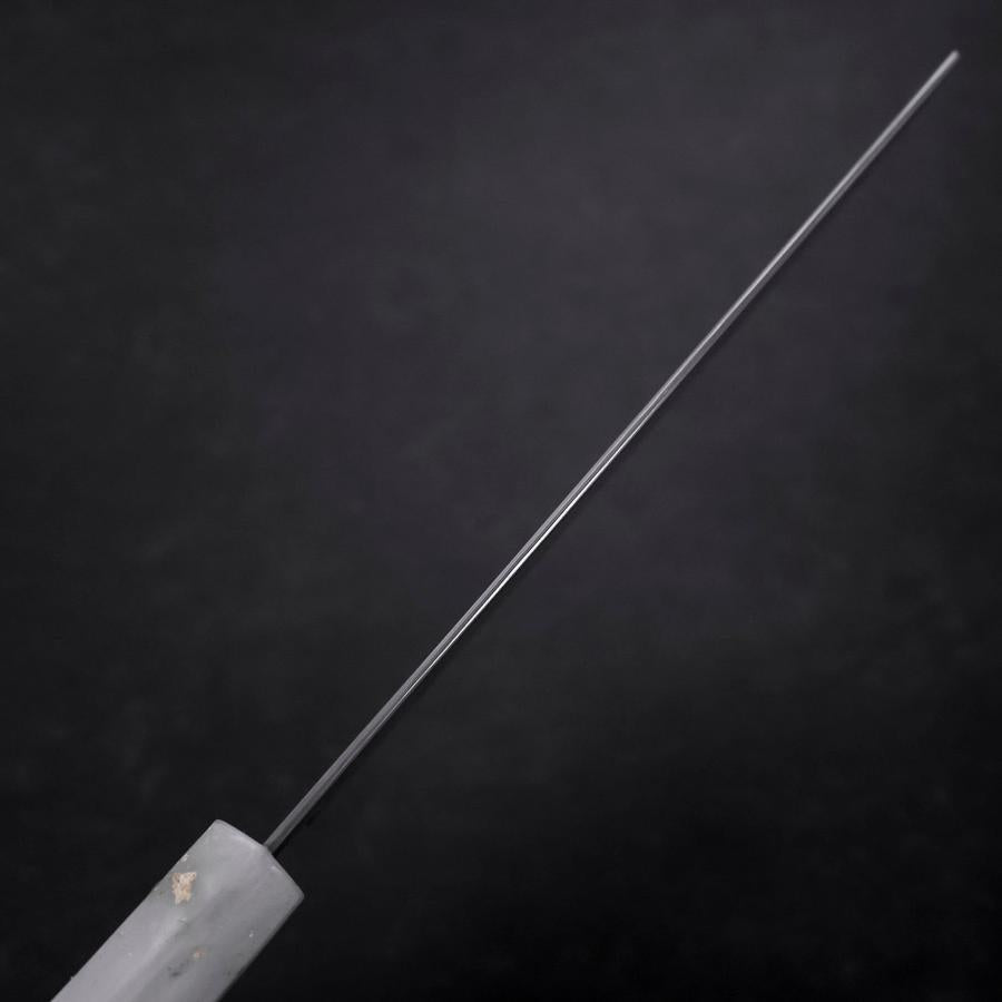 Nakiri VG-10 Damascus Ocean White Black Gold Handle 165mm-[Musashi]-[Japanese-Kitchen-Knives]
