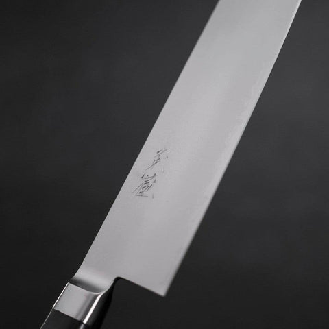 Nakiri VG-10 Damascus Western Cherry Handle 165mm (6.5”)-[Musashi]-[Japanese-Kitchen-Knives]
