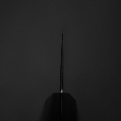 Nakiri VG-10 Damascus Yamanaka Black Urushi Handle 170mm (6.7”)-[Musashi]-[Japan-Küchenmesser]