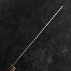 Nakiri VG-10 Damast Brauner Birkenholz Griff 165mm-[Musashi]-[Japan-Küchenmesser]