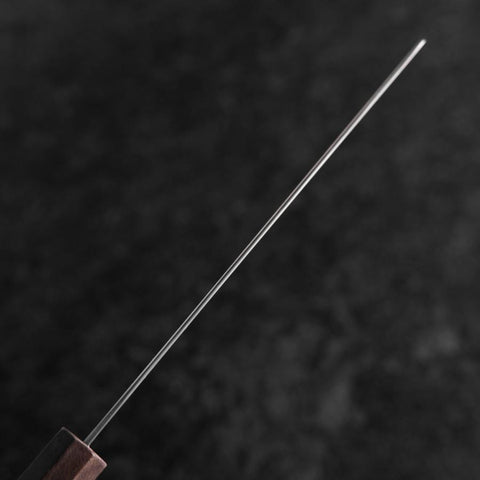 Nakiri VG-10 Damast Brauner Birkenholz Griff 165mm-[Musashi]-[Japan-Küchenmesser]