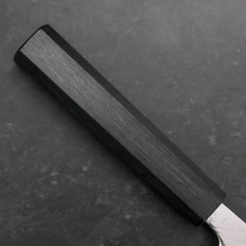 Nakiri VG-10 Damast Dunkelblauer Urushi Griff 165mm-[Musashi]-[Japan-Küchenmesser]