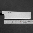Nakiri VG-10 Damast Ebenholz Griff 165mm-[Musashi]-[Japan-Küchenmesser]