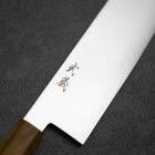 Nakiri VG-10 Damast Gelb-Brauner Birkenholz Griff 170mm-[Musashi]-[Japan-Küchenmesser]