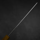 Nakiri VG-10 Damast Gelb-Brauner Birkenholz Griff 170mm-[Musashi]-[Japan-Küchenmesser]