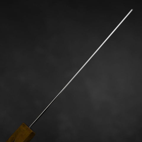 Nakiri VG-10 Damast Gelb-Brauner Birkenholz Griff 170mm-[Musashi]-[Japan-Küchenmesser]