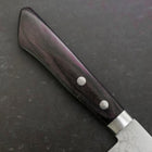 Nakiri VG-10 Damast Lila Westlicher Griff 165mm-[Musashi]-[Japan-Küchenmesser]