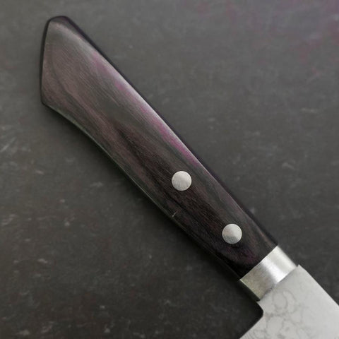 Nakiri VG-10 Damast Lila Westlicher Griff 165mm-[Musashi]-[Japan-Küchenmesser]